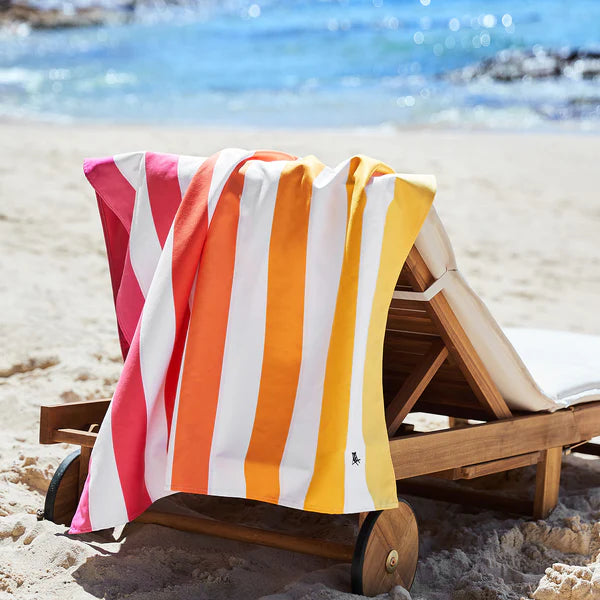 Peach Sunrise Towel - Dock & Bay