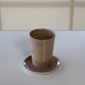 Latte Cup & Saucer - Maple - Maeve