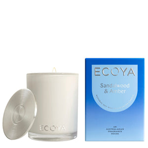 Sandalwood & Amber Madison Candle - Ecoya