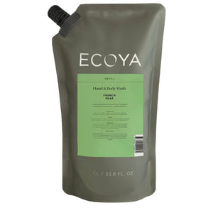 French Pear Hand & Bodywash Refill - Ecoya