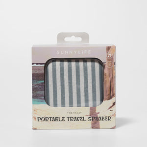 Portable Speaker Vacay Olive Stripe - Sunnylife