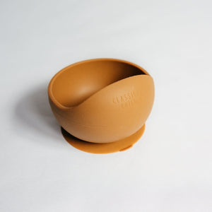 Classical Child Suction Bowl - Ochre