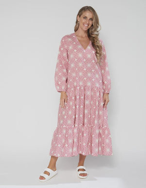 Stella Gemma ALYSSA DRESS - PINK TANGLES