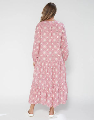 Stella Gemma ALYSSA DRESS - PINK TANGLES