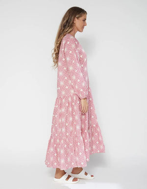 Stella Gemma ALYSSA DRESS - PINK TANGLES