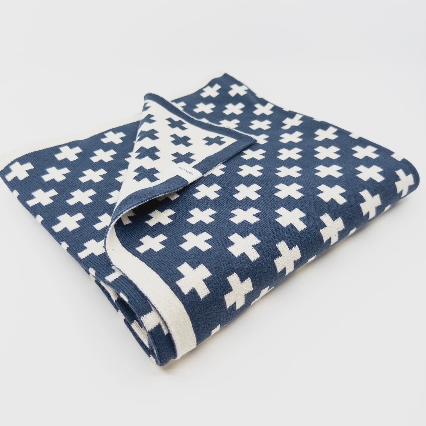 Cot/Buggy Blanket Navy - Ecovask