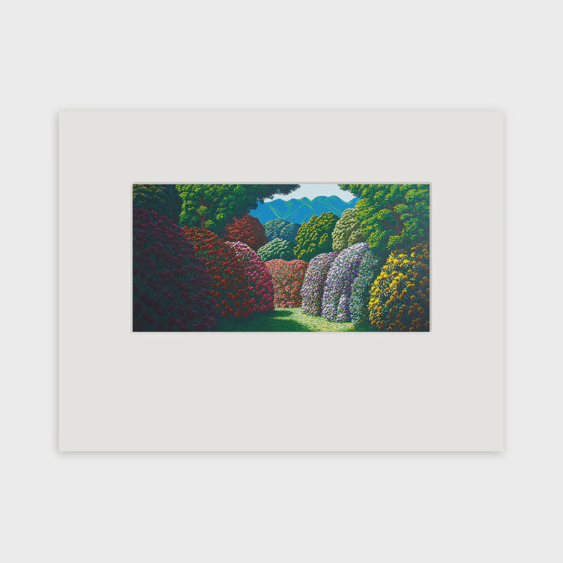 Karl Maughan - Whenua Tapu Hills Small Art Print