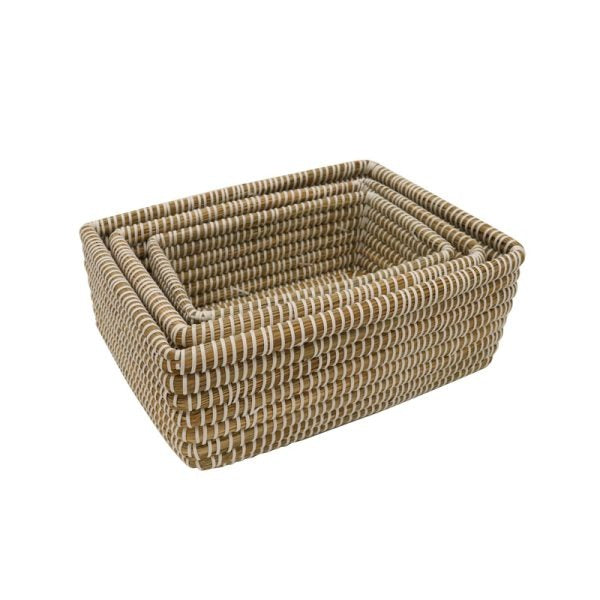 Le Forge Rectangle Woven Basket