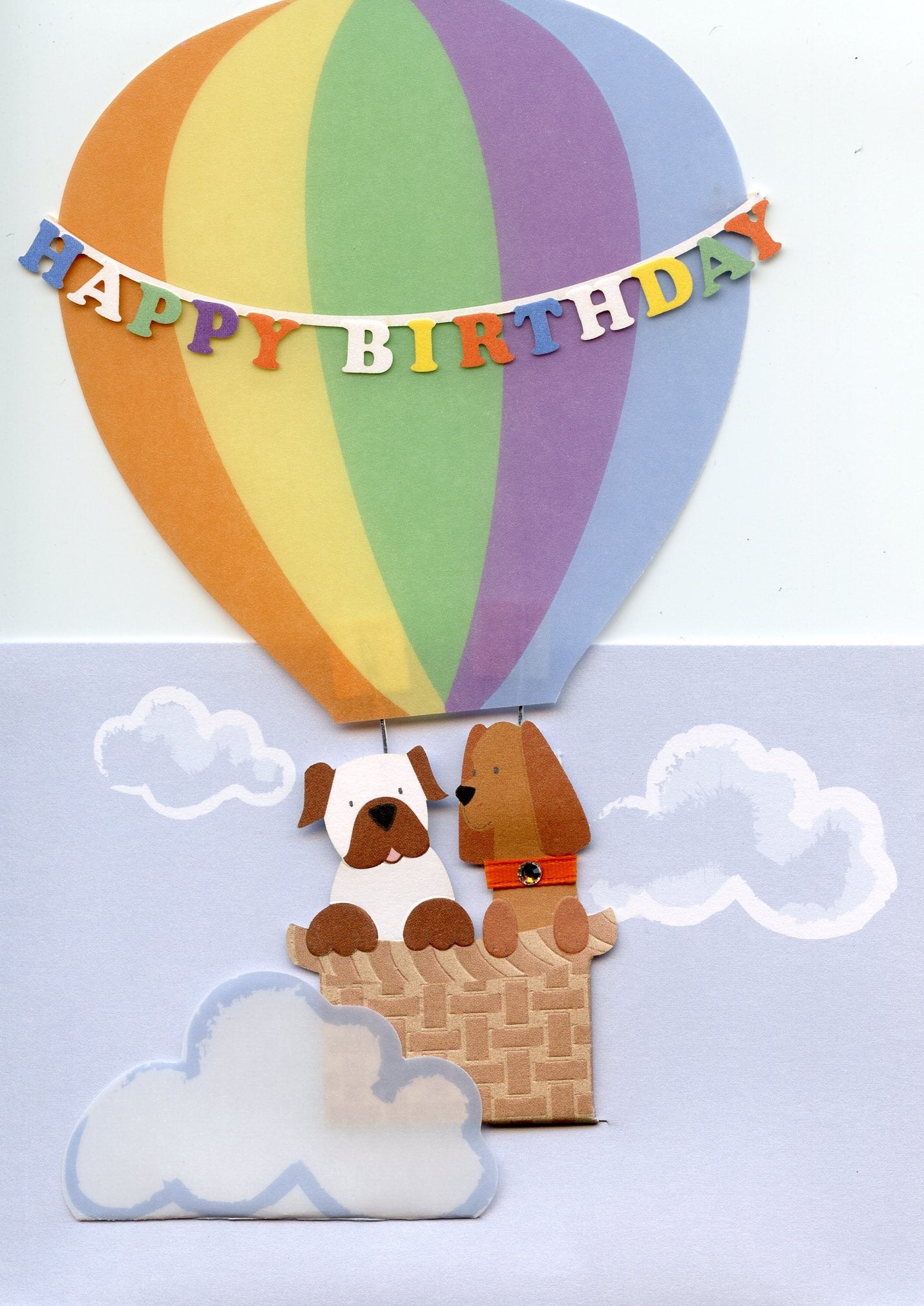 BIRTHDAY Card Air Balloon by Meri Meri