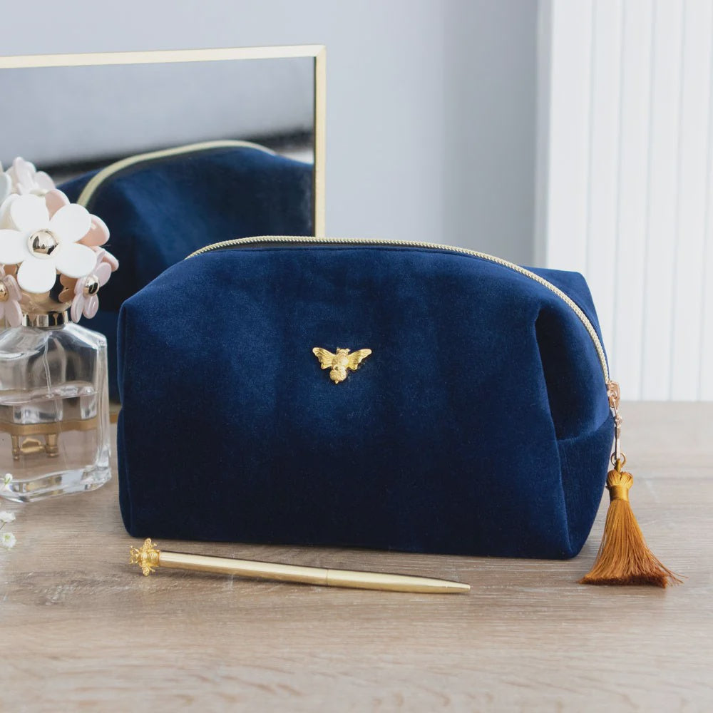 Cravehome Bee-utiful Velvet Make Up Bag