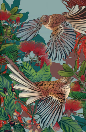 FLOX Card - Flying Fantails