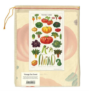 Cavallini & Co - Vegetable Garden - Tea Towel