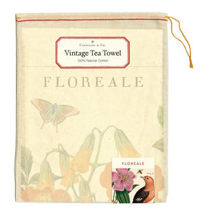 Cavallini & Co - Floreale - Tea Towel