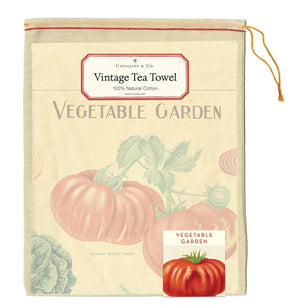 Cavallini & Co - Vegetable Garden - Tea Towel