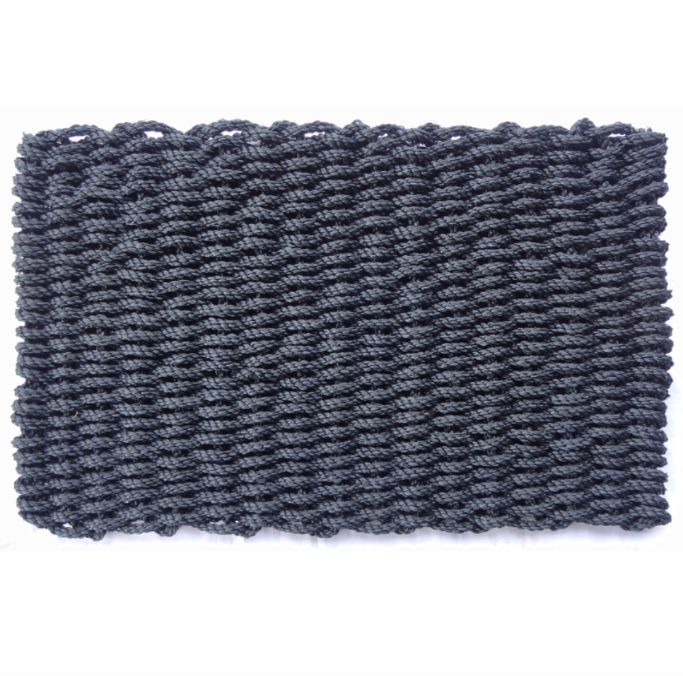 Charcoal Rope Doormat - 45 cm x 75 cm