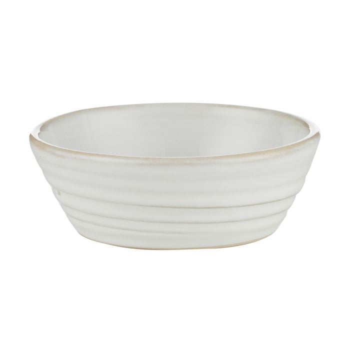 AMALFI SOMERSET MILKY GLAZE CONDIMENT BOWL WHITE 12X12X4.3CM