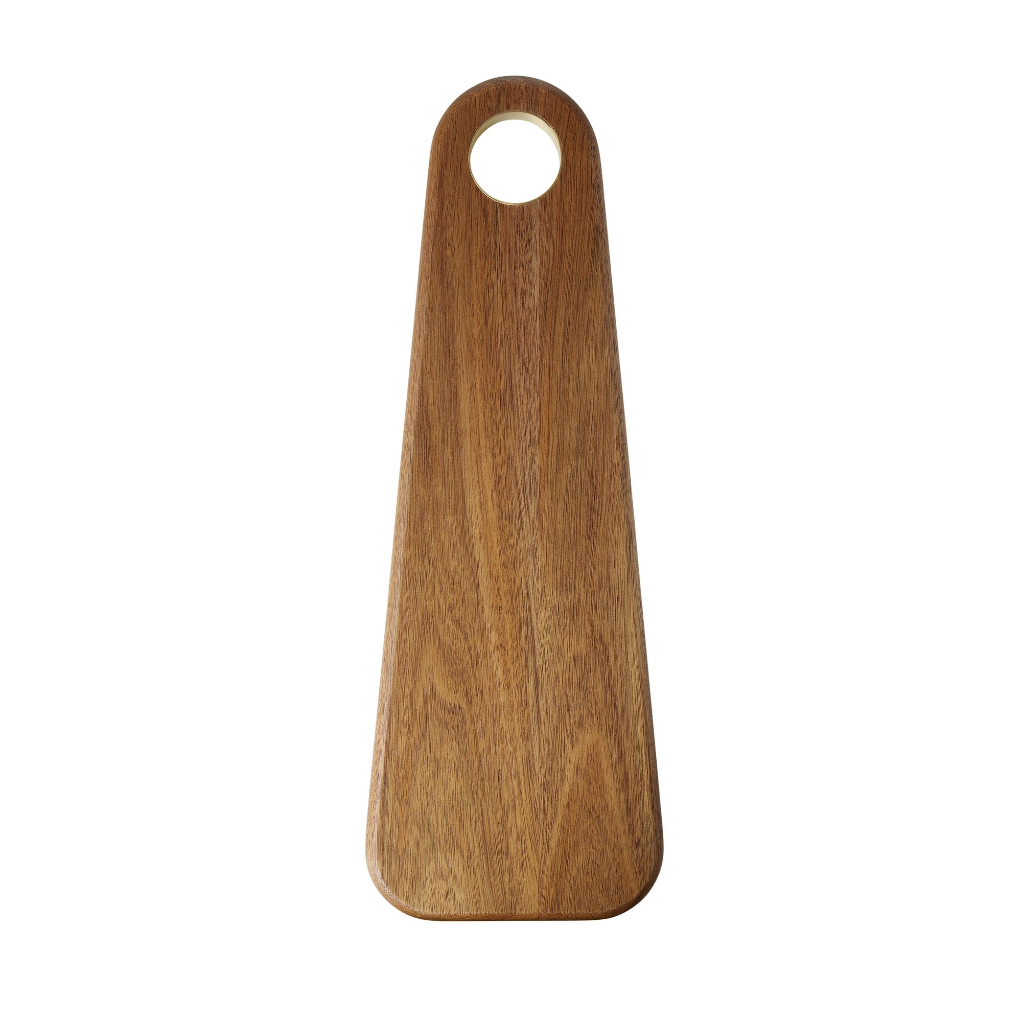 DAVIS & WADDELL ACACIA & BRASS SERVING BOARD NATURAL 45X16X1.8CM