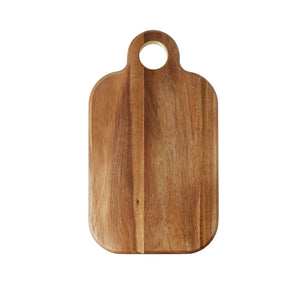 Davis & Waddell Acacia Serving Board with Brass