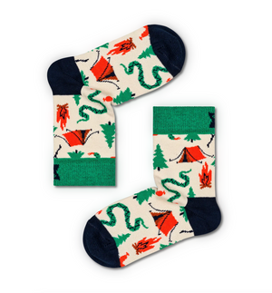 Happysocks Kids 4-Pack Little Camper Socks Gift Set