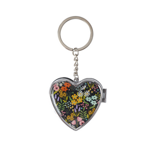 Nibble Distributors Flower Market pill box keyring