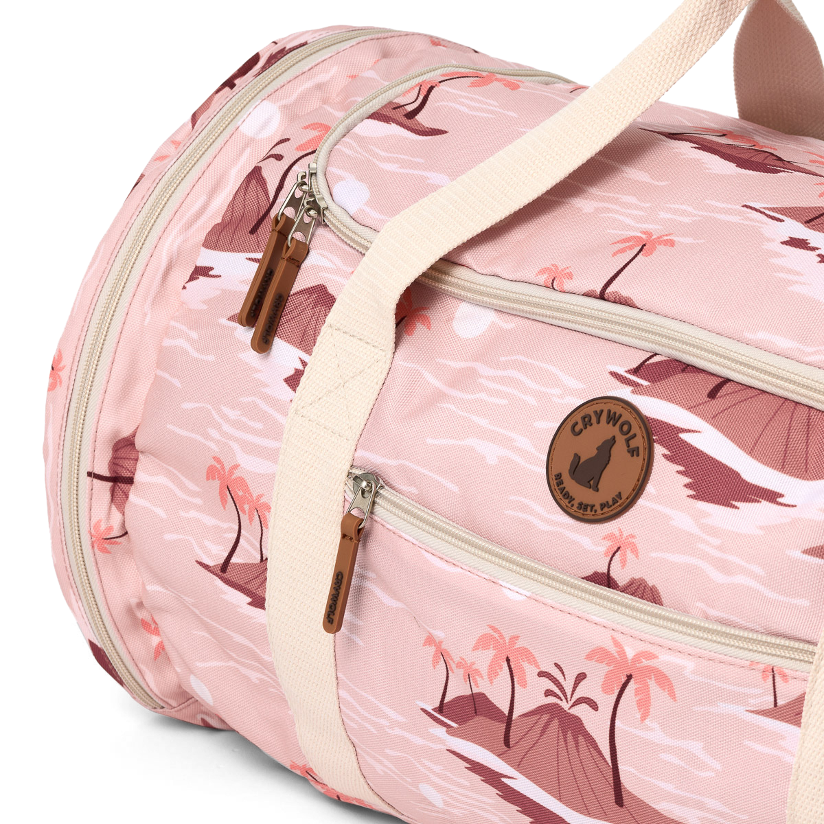 Crywolf Packable Duffel - Sunset Lost Island