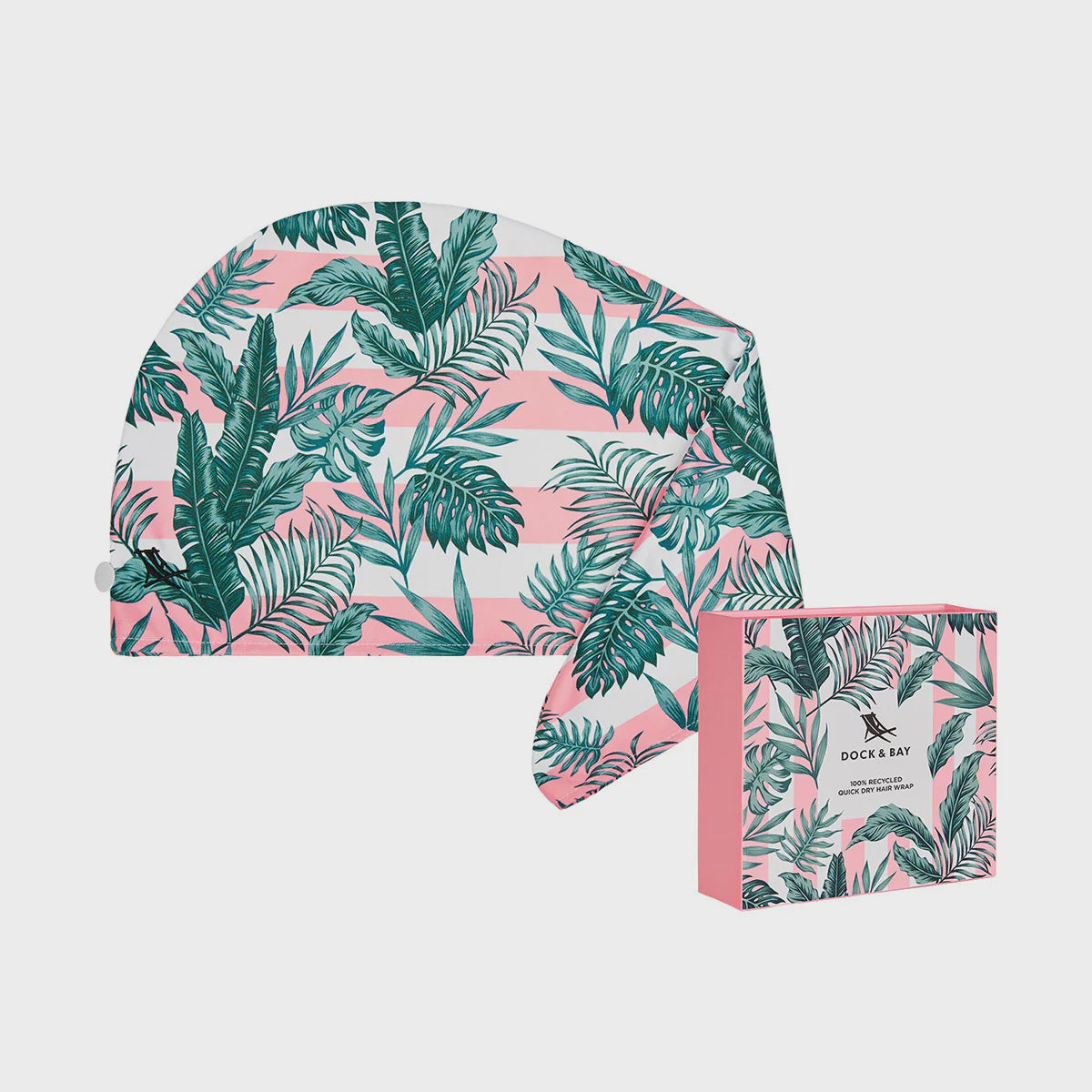 DOCK & BAY Hair Wrap Botanical Collection Banana Leaf Bliss