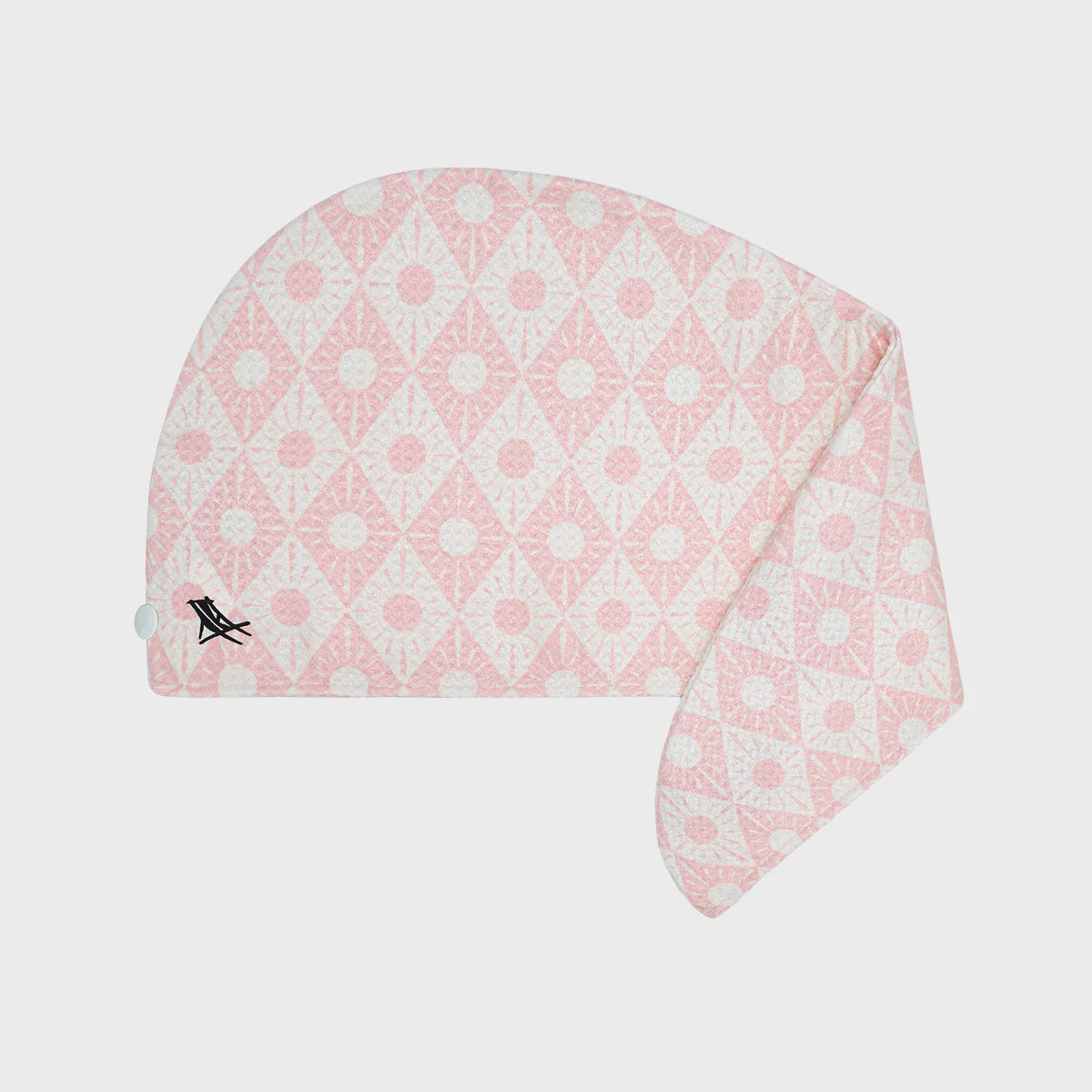 DOCK & BAY Waffle Hair Wrap Diamond Pink