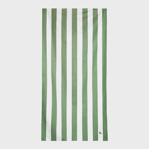 DOCK & BAY Beach Towel Cabana Collection Cayman Olive