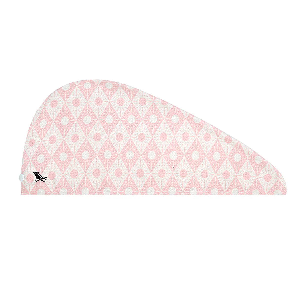 DOCK & BAY Waffle Hair Wrap Diamond Pink