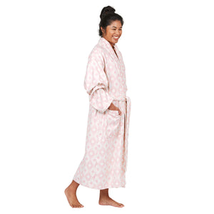 Dock & Bay Quick Dry Waffle Robe M/L Diamond Pink