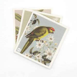 Swedish Dishcloths - Birds & Botanicals + 100%NZ