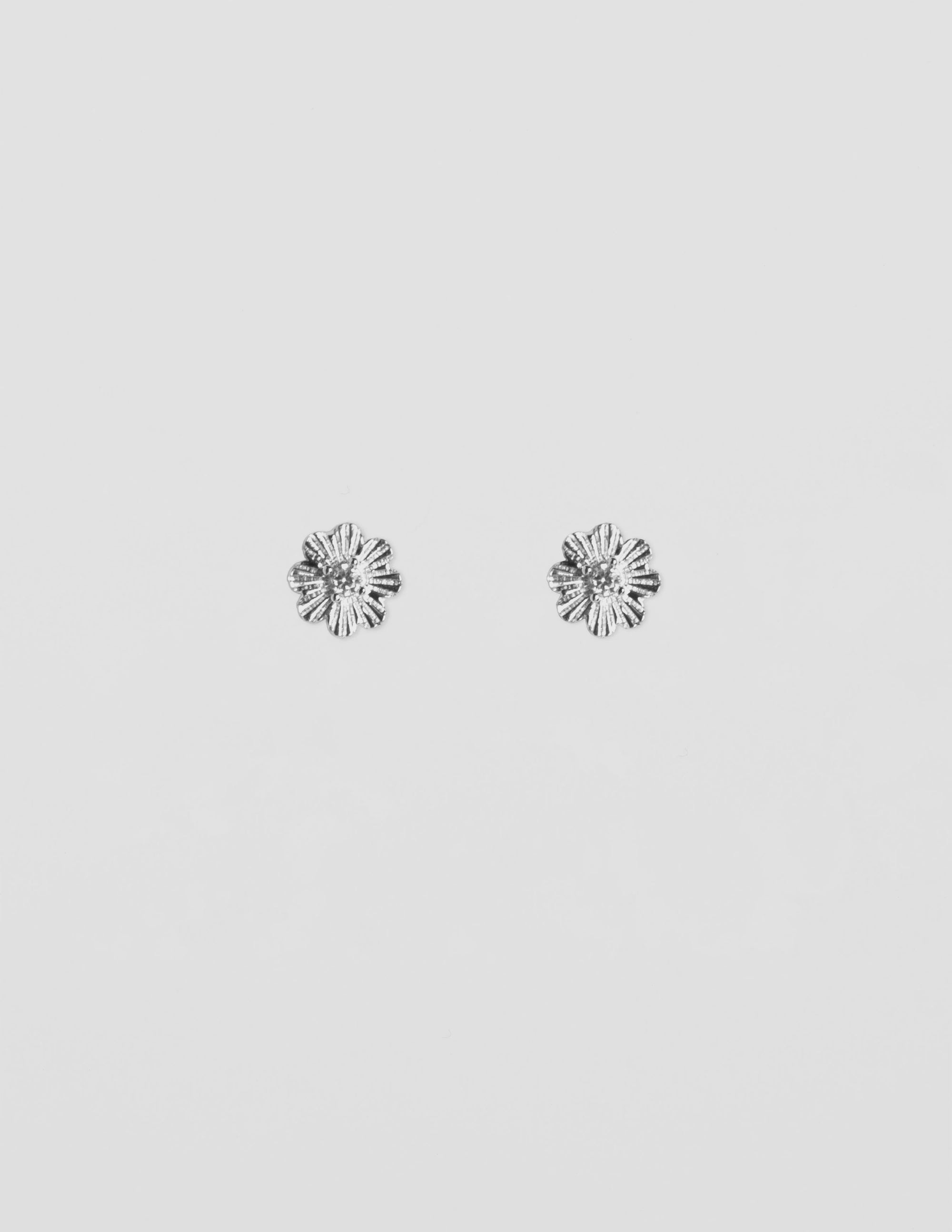 EARRINGS - BABY FLOWER Silver