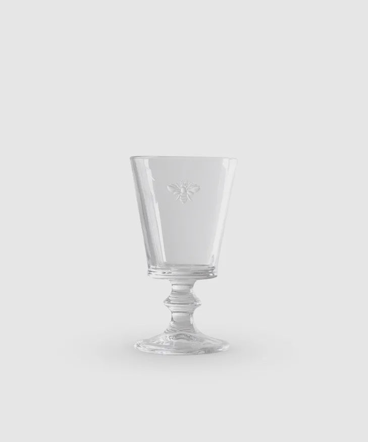 French Country Bee Wine Goblet