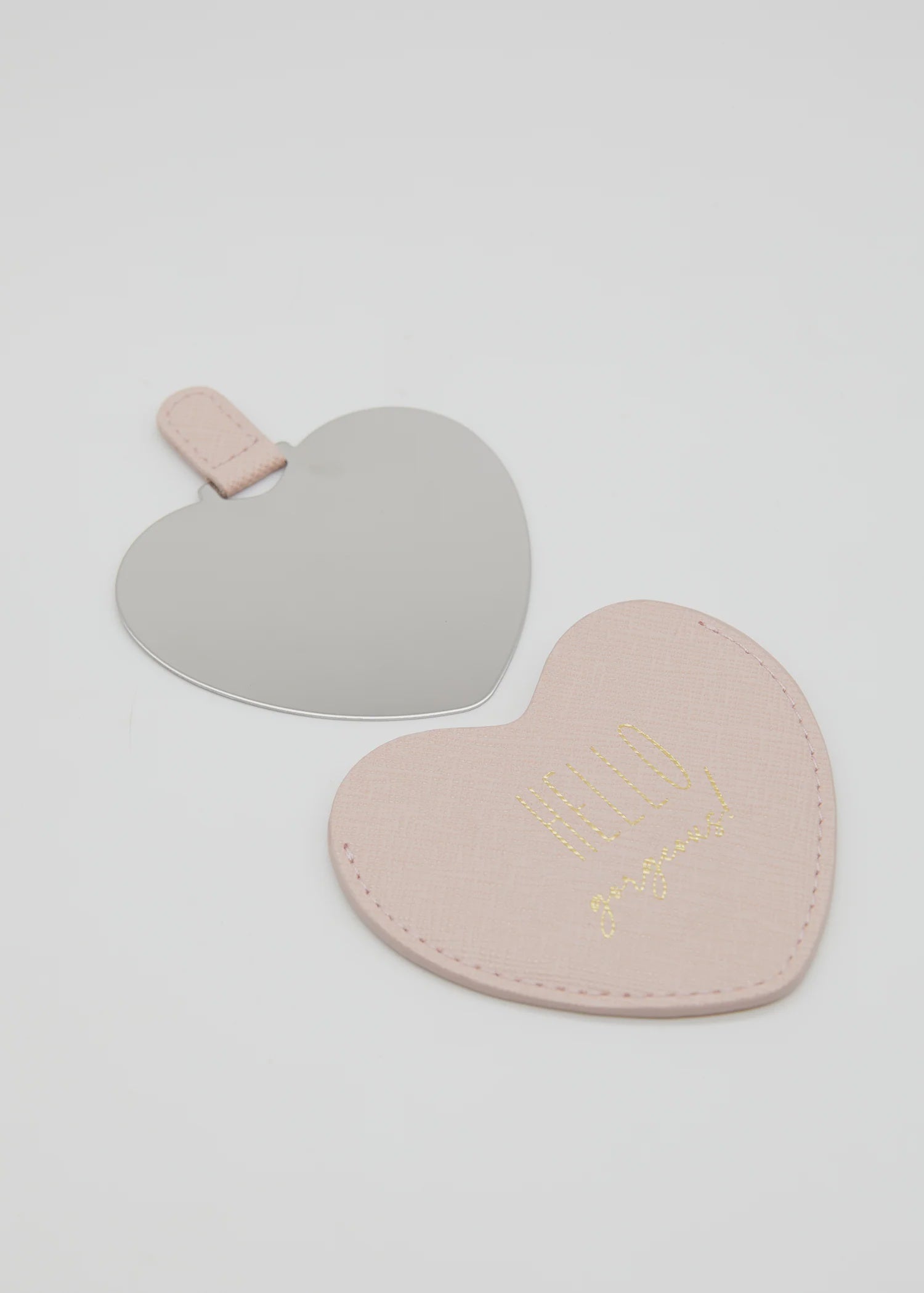 Stella Gemma HEART COMPACT MIRROR BLUSH