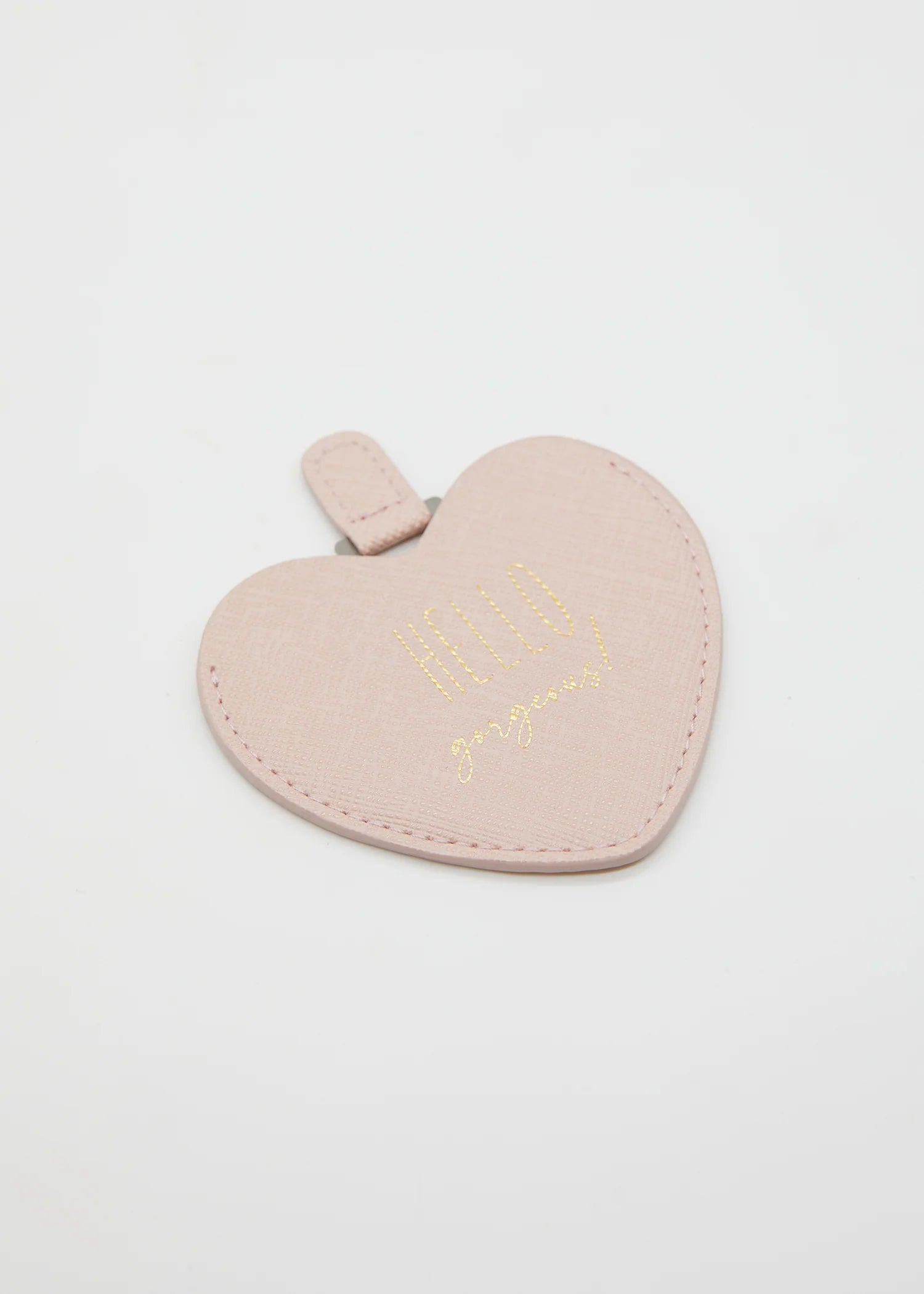 Stella Gemma HEART COMPACT MIRROR BLUSH