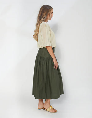 JUNO SKIRT - FOREST NIGHT size 8