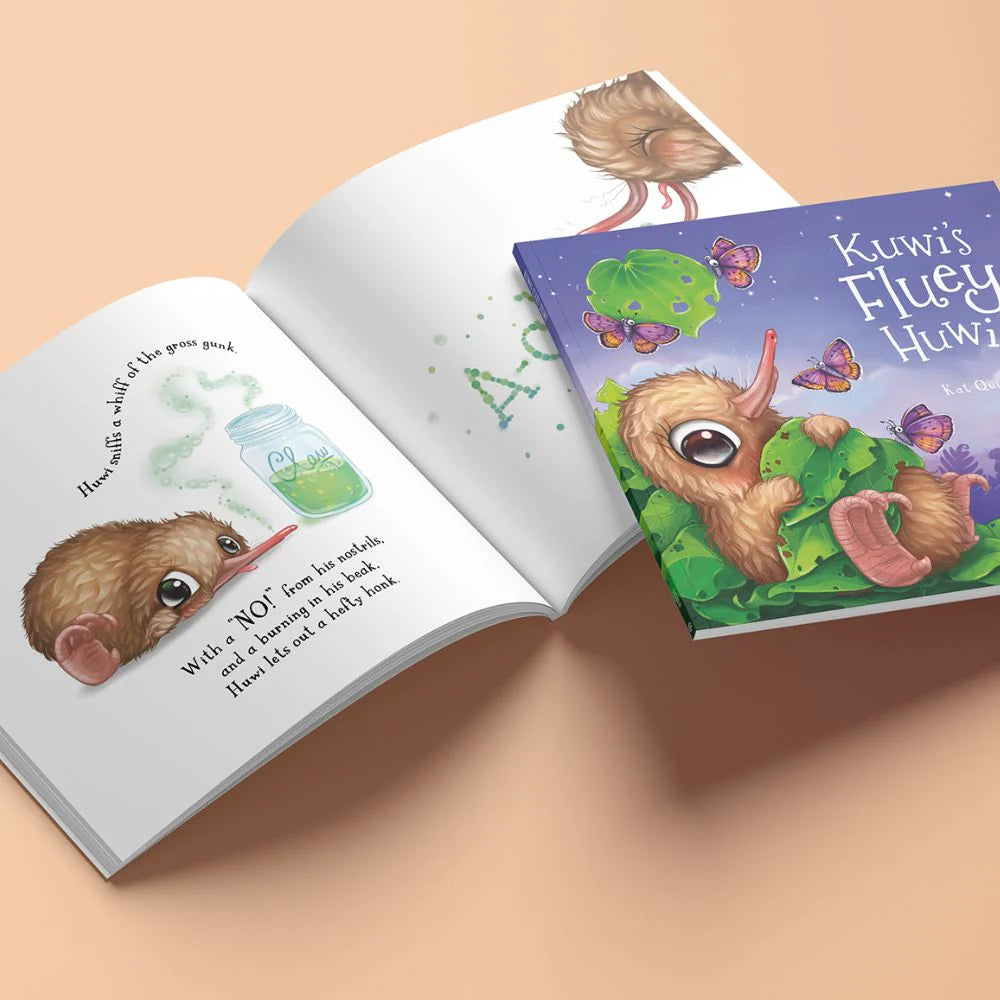 Kuwi's Fluey Huwi Kid Book