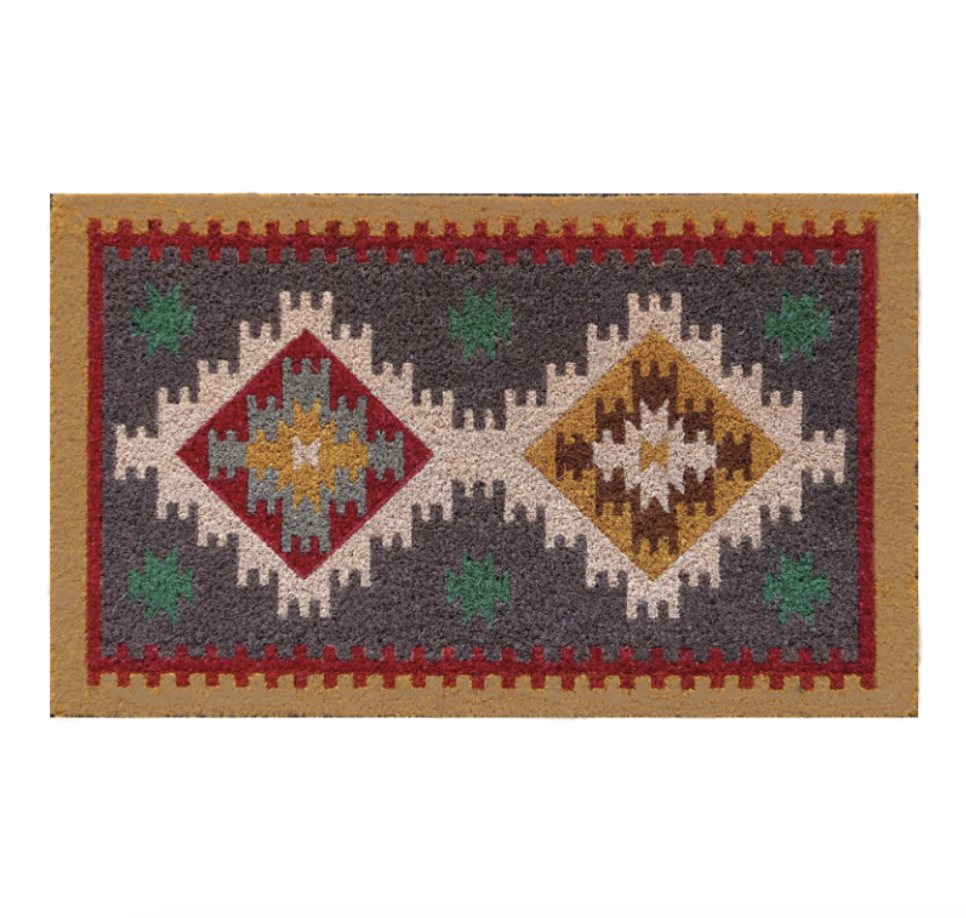 Kilim Coir Doormat - 45 cm x 75 cm