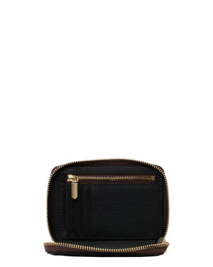 Saben Landry Wallet - Black Macro Weave