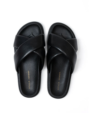 Stella + Gemma Laurie Mule Black Sandals