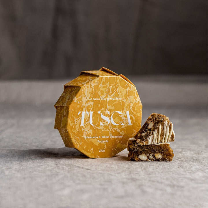 Tusca Limoncello & White Chocolate Panforte