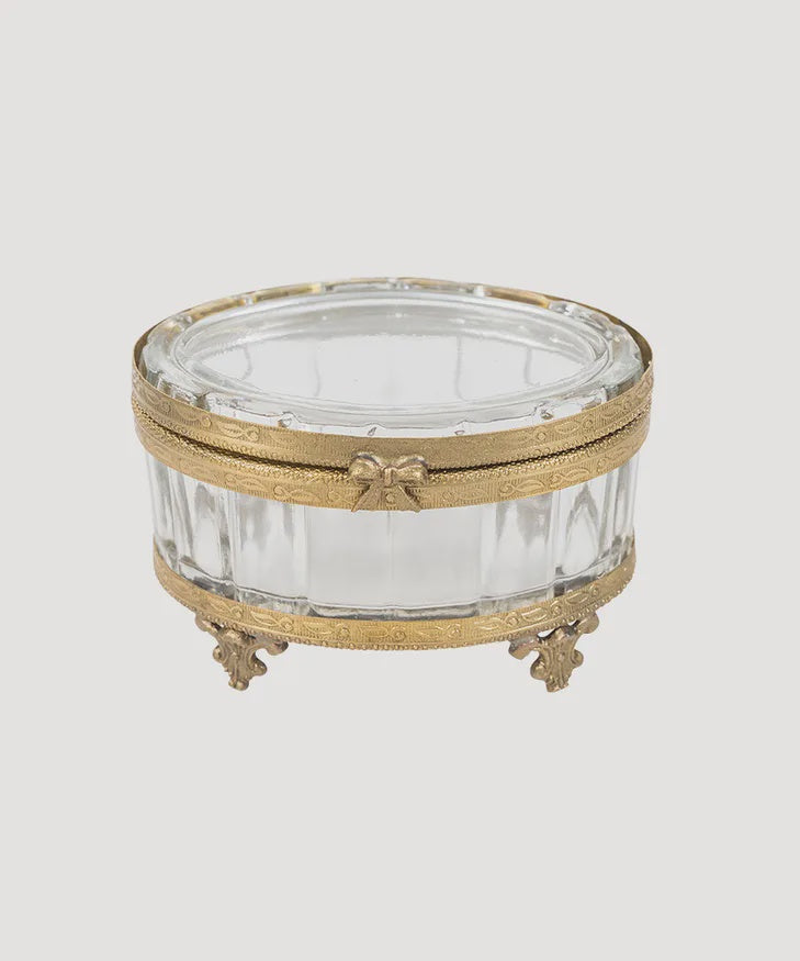 French Country Lolita Oval Trinket Box