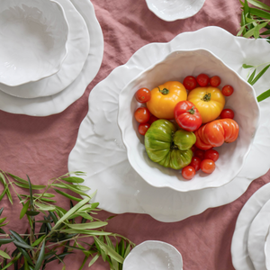 Melamine Cabbage Leaf Oval Platter 50cm + Le Forge