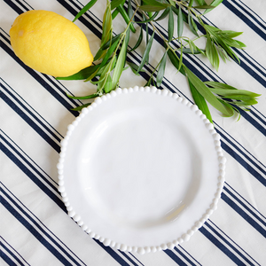 Melamine Pearl Dinner Plate + Le Forge