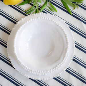 Melamine Pearl Dinner Plate + Le Forge