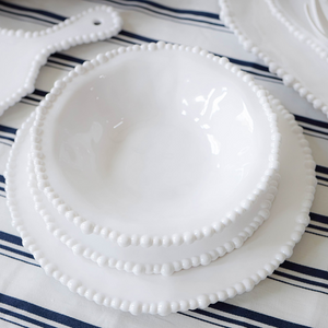 Melamine Pearl Dinner Plate + Le Forge