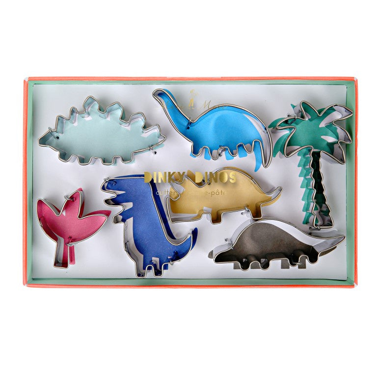 Meri Meri Dinosaur Kingdom Cookie Cutters Kids Boys