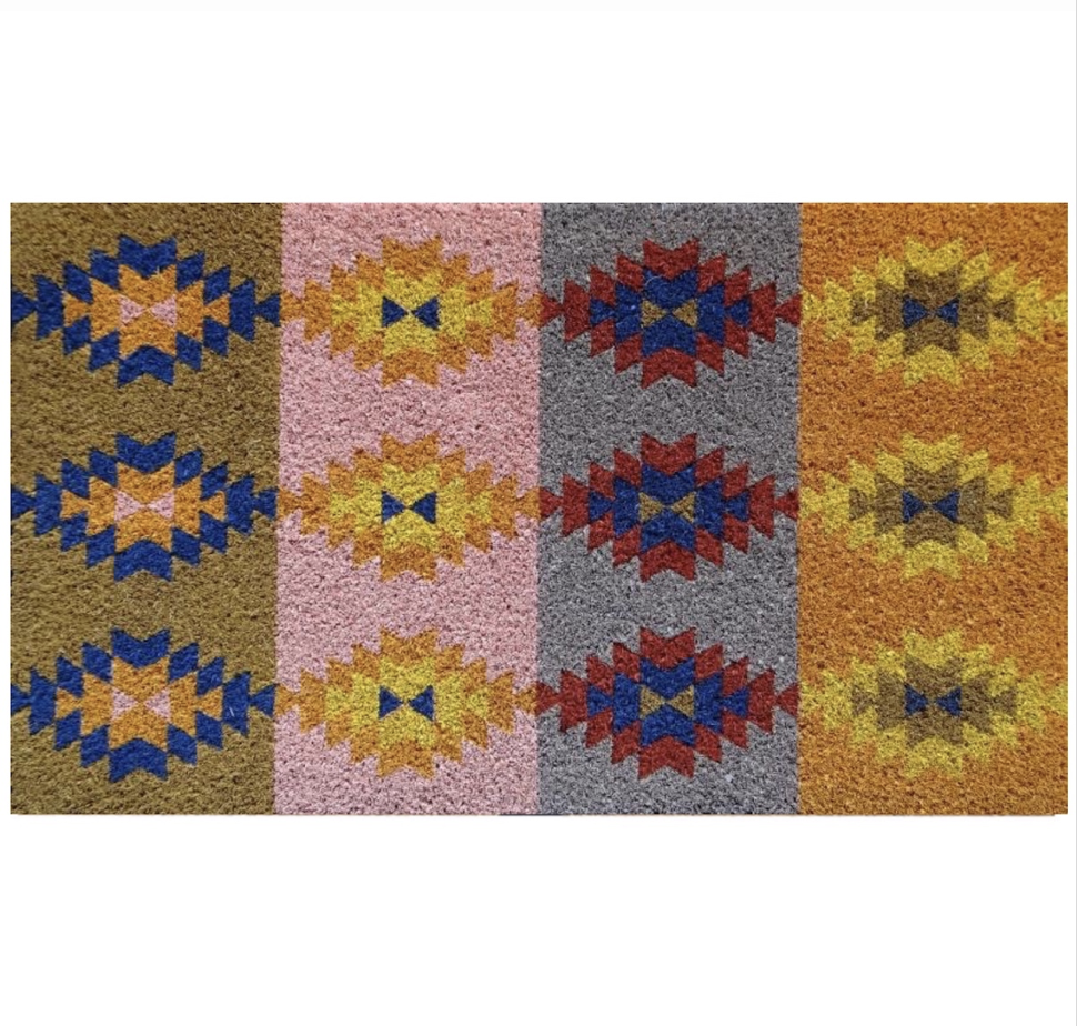 Moroccan Coir Door Mat - 45 cm x 75 cm