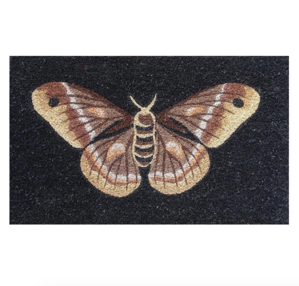 Moth Coir Doormat - 45 cm x 75 cm