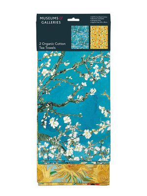 Museums & Galleries Designs Set of 2 - Tea Towels organic cotton